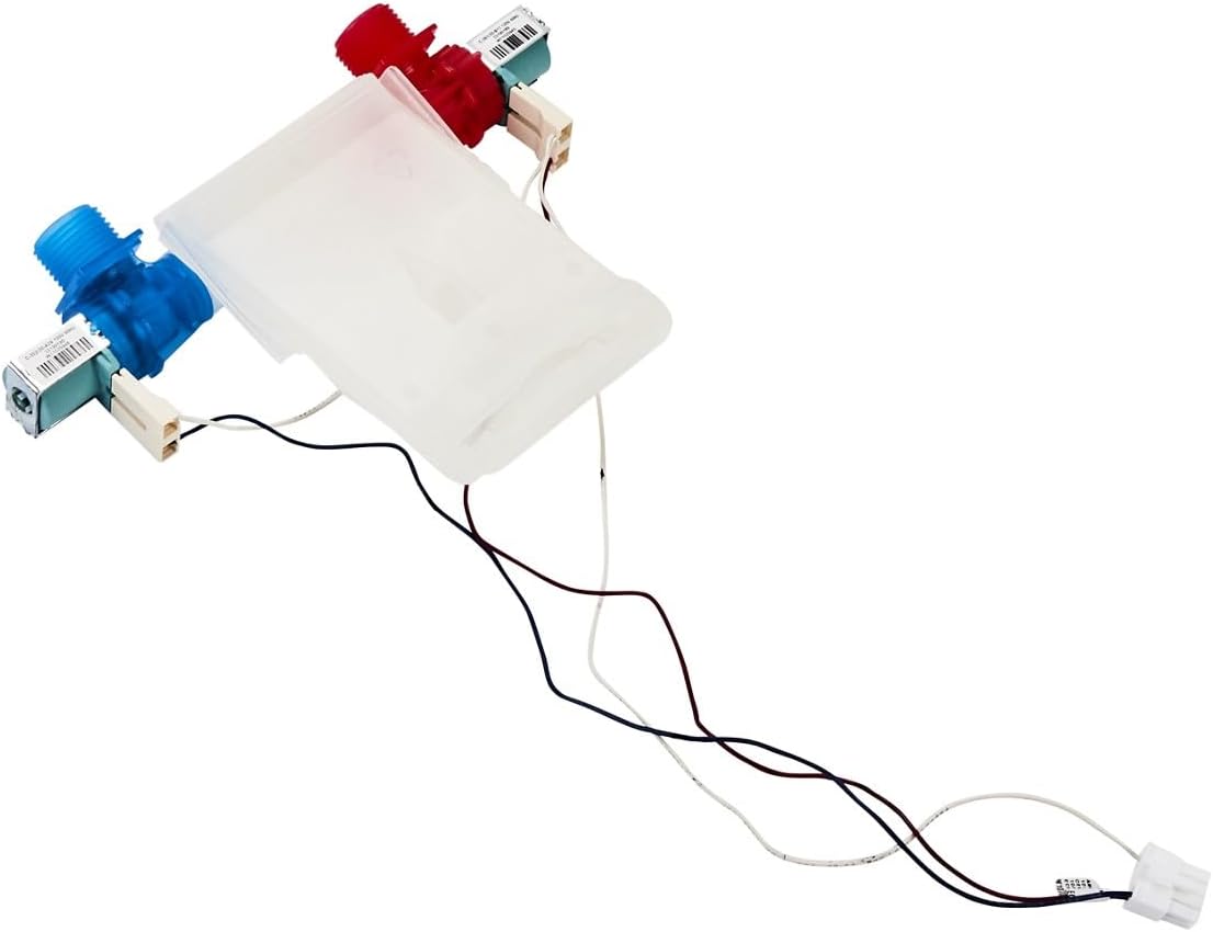 Whirlpool W11210463 Genuine OEM Washer Water Inlet Valve Assembly Replacement Part - Replaces W10701461, W10869803, W10883458, W11038696, and W11101906