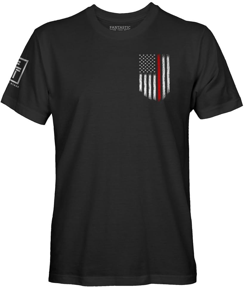Fantastic Tees American Patriotic USA Flag Men's T-Shirt