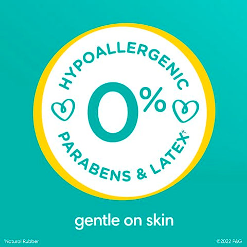 Pampers Baby Wipes Sensitive, Water Based Baby Wipes, Hypoallergenic and Unscented Baby Wipes, 1008 Wipes Total (12 Flip-Top Packs)