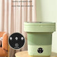 Portable washing machine,Mini Washer,11L upgraded large capacity foldable Washer.Deep cleaning of underwear, baby clothes and other small clothes.Suitable for apartments, dormitories, hotels.(Green)