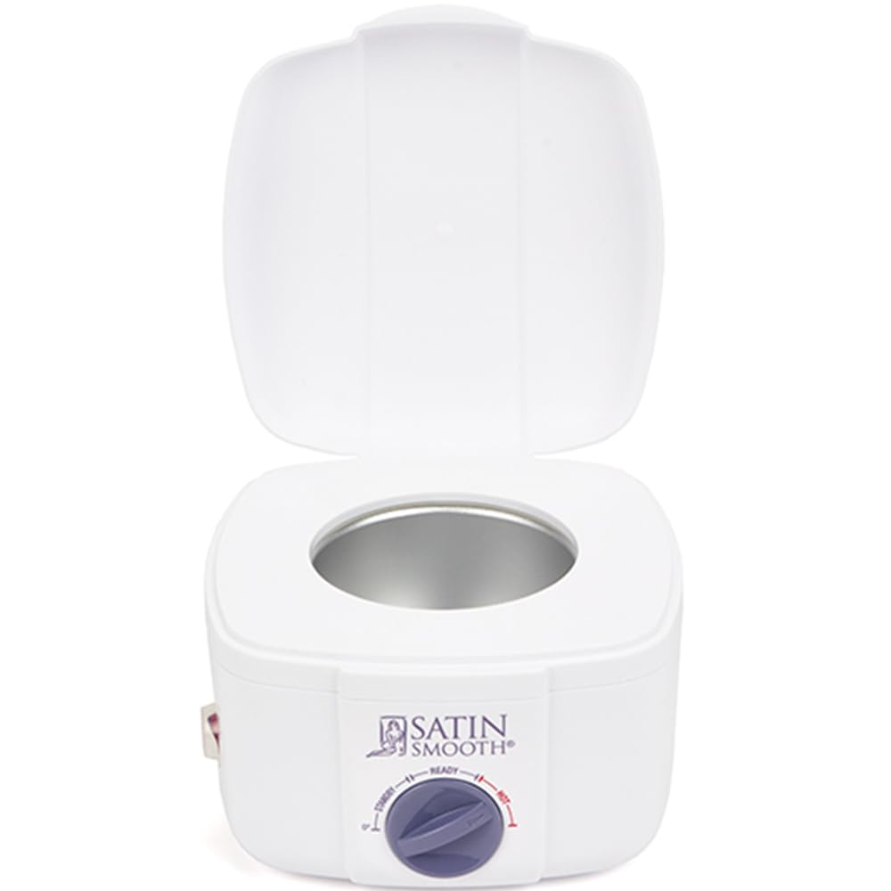 Satin Smooth Double Wax Warmer – Dual Pot Wax Heater for Hair Removal & Waxing Treatments, Salon & At Home Use