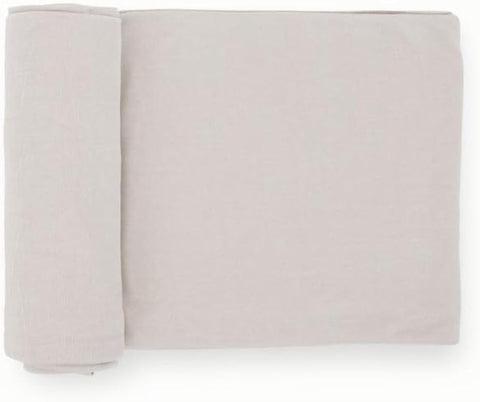 Little Unicorn Large Stretch Knit Swaddle Blanket 2 Pack| Super Soft with Optimal Stretch for swaddling | Giftable Set (Frost Green)