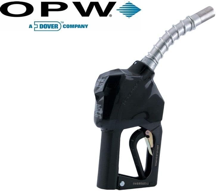 11BP-0400 3/4" NPT Gasoline Nozzle, 11BP, Black