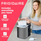 Frigidaire Compact Countertop Ice Maker, Makes 26 Lbs. Of Bullet Shaped Ice Cubes Per Day, Silver Stainless