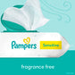 Pampers Baby Wipes Refills, 576 count - Sensitive Water Based Hypoallergenic and Unscented Baby Wipes (Packaging May Vary)