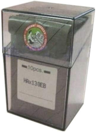 Cutex Organ HAX130EBBR Needles for Brother PR-600/PR-650/PR-1000 & Babylock EMP6/BMP6 (Size 11, Metric 75, 100 Pack)