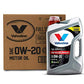 Valvoline Full Synthetic High Mileage with MaxLife Technology SAE 0W-20 Motor Oil 5 QT, Case of 3