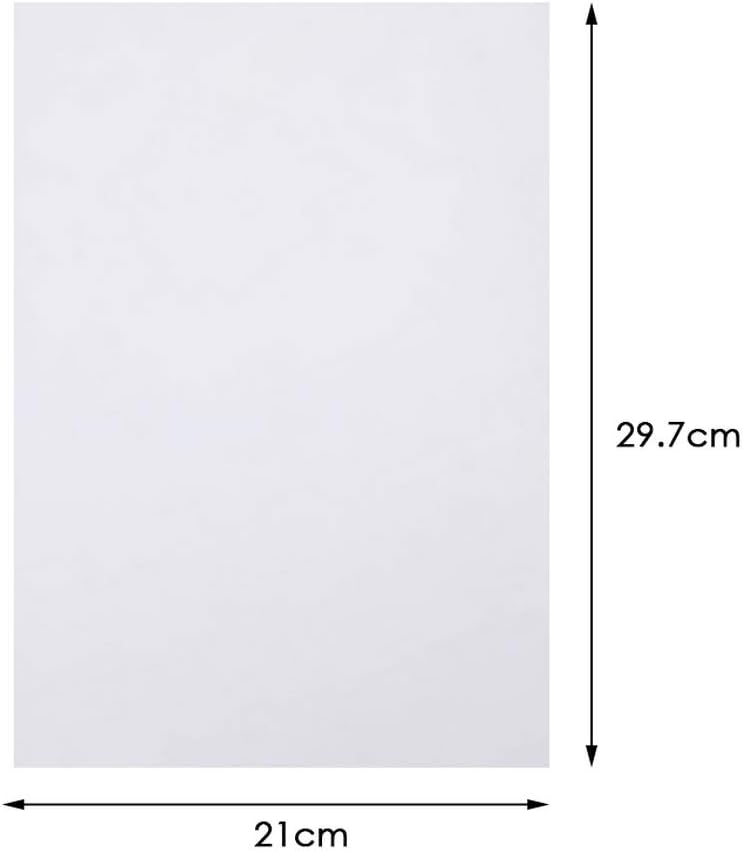 100 Sheets Tracing Paper 8.5 x 11 Inch, White Trace Paper Translucent Paper