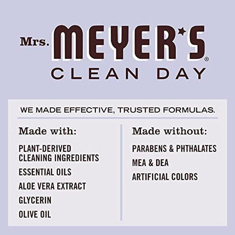 MRS. MEYER'S CLEAN DAY 1 Hand Soap, 1 Refill Variety Pack Scent (Lavender)