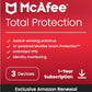 McAfee Total Protection 2024 | 3 Device | Cybersecurity Software Includes Antivirus, Secure VPN, Password Manager, Dark Web Monitoring