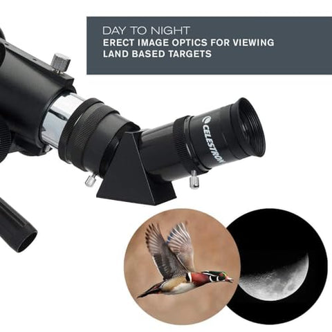 Celestron - 70mm Travel Scope - Portable Refractor Telescope - Fully-Coated Glass Optics - Ideal Telescope for Beginners - Bonus Astronomy Software Package