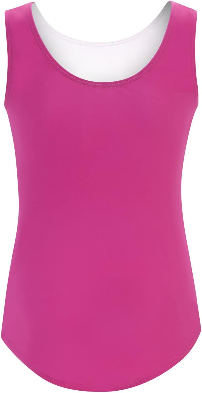 GK Stars Gymnastics & Dance Leotard for Girls and Toddlers - Activewear One Piece Outfit in Fun Colorful Prints