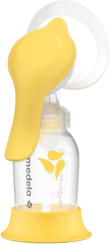 Medela Harmony Manual Breast Pump, On-the-Go, More Milk Output