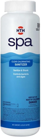 HTH Spa 86134R, Clear Chlorinating Sanitizer, 2.25 lbs