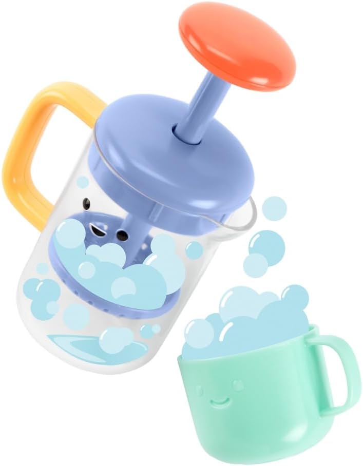 Skip Hop Baby Bath Toy Tub-to-Table Café Bubble & Foam Set Bathtub Sensory Development Toy Age 12m+