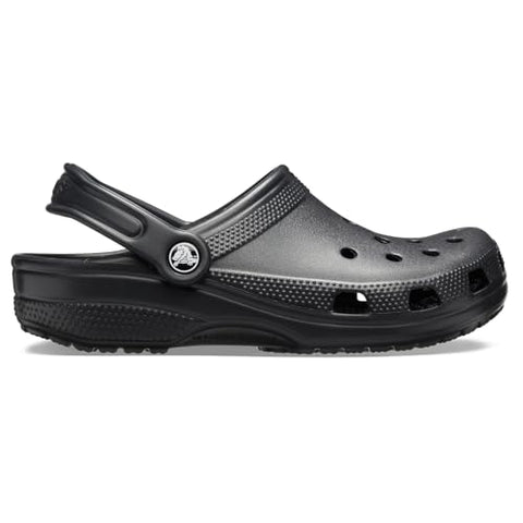 Crocs Unisex-Adult Classic Clogs (Best Sellers), Black, 9 Women/7 Men