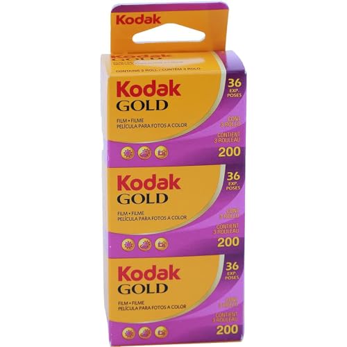 KODAK GOLD 200 Film / 3 pack / GB135-36-Vertical packaging