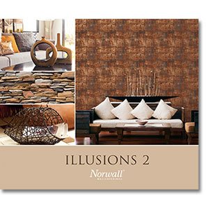 Norwall LL29570 Bookcase Wallpaper