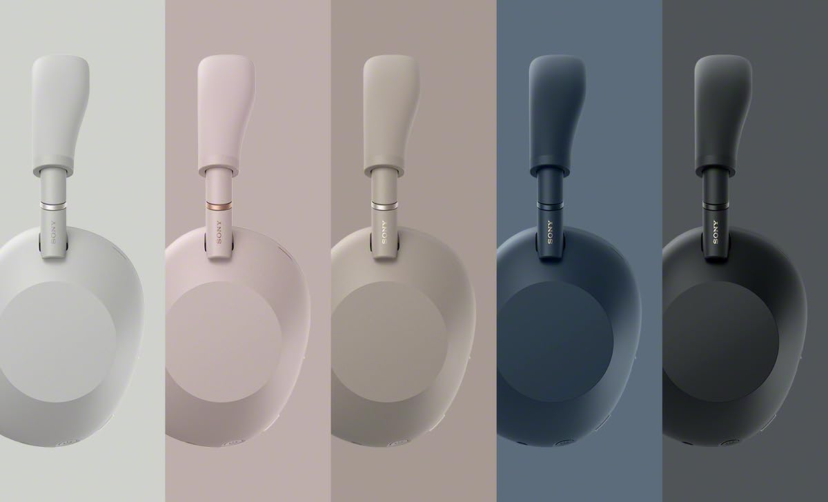 Sony WH-1000XM6 The Best Noise Cancelling Wireless Headphones, Black