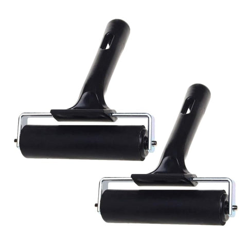 ‌EXCEART 8PCS Printmaking Rollers for Block Printing Ink Stamping Wallpaper Linoleum Blocks Crafting Projects Art Supplies Brayer Roller for Artists DIY