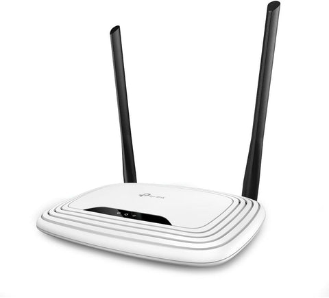 TP-Link N300 Wireless Extender, Wi-Fi Router (TL-WR841N) - 2 x 5dBi High Power Antennas, Supports Access Point, WISP, Up to 300Mbps