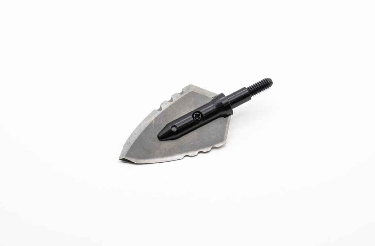 Magnus Single Bevel BuzzCut 2-Blade Arrow Broadhead (150 grain), Silver