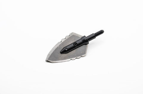 Magnus Single Bevel BuzzCut 2-Blade Arrow Broadhead (150 grain), Silver