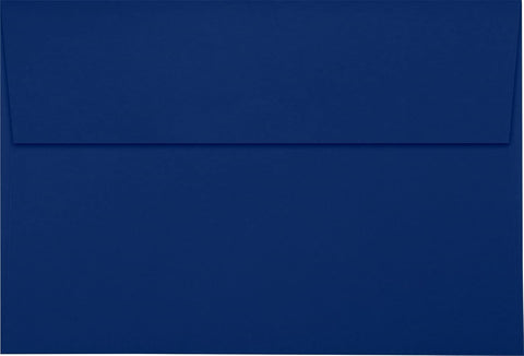 LUXPaper A10 Invitation Envelopes | Peel & Press | 6" x 9 1/2" | Navy Blue | 80lb. Text | 50 Qty