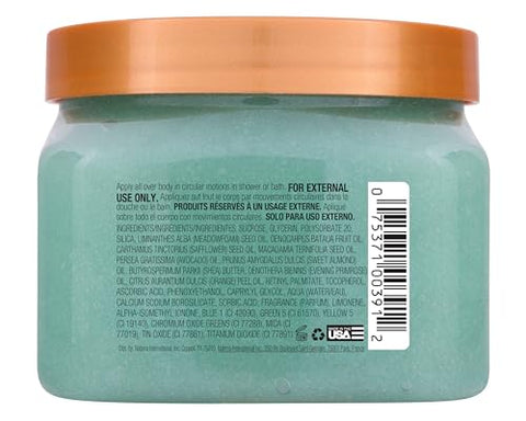 Tree Hut Enchanting Emerald Shea Sugar Scrub | Exfoliating Body Scrub Removes Dead, Dry Skin for a Soft & Hydrated Feel | Limited Edition Holiday | Nourishing Essential Body Care | 18 fl oz.