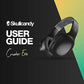 Skullcandy Crusher Evo Over-Ear Wireless Headphones with Sensory Bass with Charging Cable, 40 Hr Battery, Microphone, Works with iPhone Android and Bluetooth Devices - Black