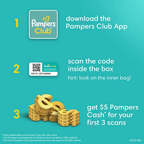 Pampers Swaddlers Diapers - Size 6, One Month Supply (108 Count), Ultra Soft Disposable Baby Diapers