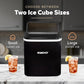 Igloo Premium Self-Cleaning Countertop Ice Maker Machine, Handled Portable Ice Maker, Produces 26 lbs. in 24 hrs. with Ice Cubes Ready in 6-8 minutes, Comes with Ice Scoop and Basket