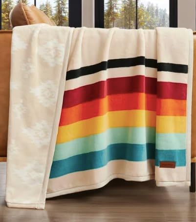 Pendleton Reversible Plush Throw - 50" x 70" (1, Grand Canyon)
