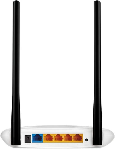 TP-Link N300 Wireless Extender, Wi-Fi Router (TL-WR841N) - 2 x 5dBi High Power Antennas, Supports Access Point, WISP, Up to 300Mbps