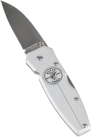 Klein Tools 44001 Lightweight Lockback Knife 2-1/2-Inch Drop-Point Blade