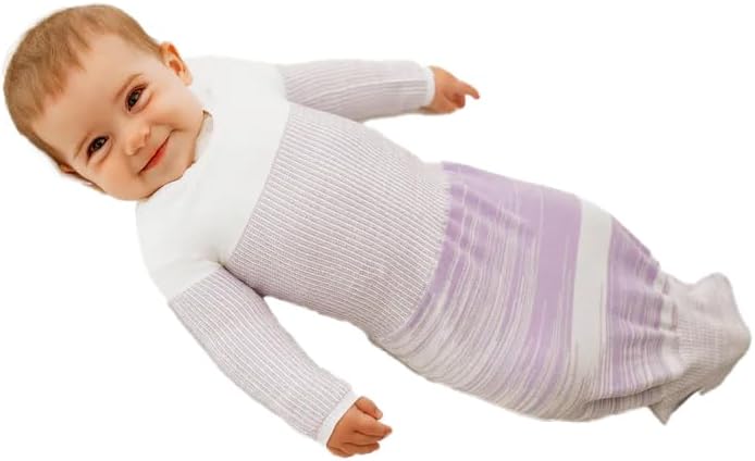 Swaddelini Arms Out Sleep Sack, 18-25 Pounds, Made in USA, Lavender