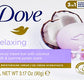 Dove, Beauty Bar Soap Variety Pack of 14, Go Fresh, Shea Butter, Coconut Milk, White, Pampering, Restoring, Exfoliating - 90g (7 Scents, 2 of Each)