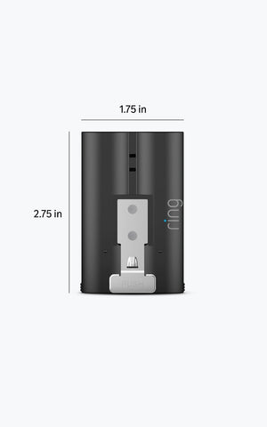 Quick Release Battery Pack — Compatible with all battery-powered Ring Cameras and Ring Doorbells