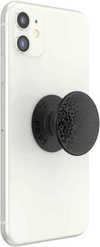 PopSockets Adhesive Phone Grip, Holder- Lace Noir
