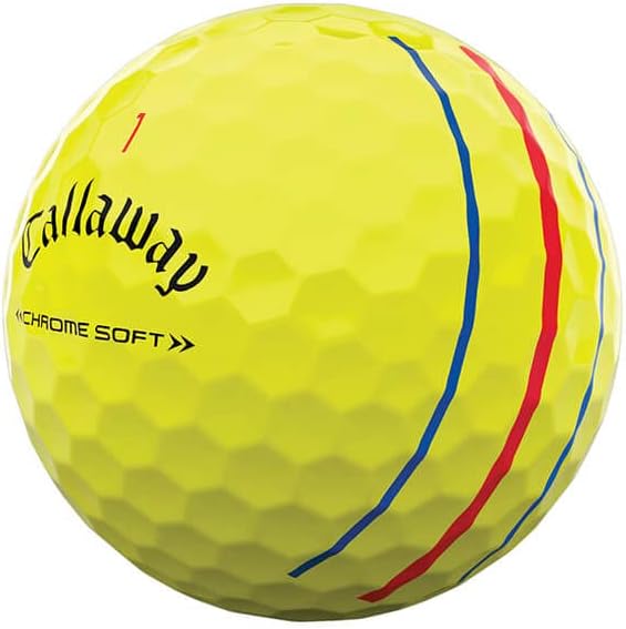 Callaway Golf 2022 Chrome Soft Golf Balls (True Track (Red/Blue)