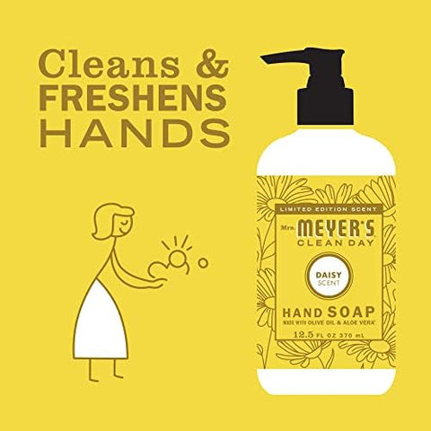 MRS. MEYER'S CLEAN DAY Hand Soap, Daisy, 12.5 Fl Oz (Pack of 6)