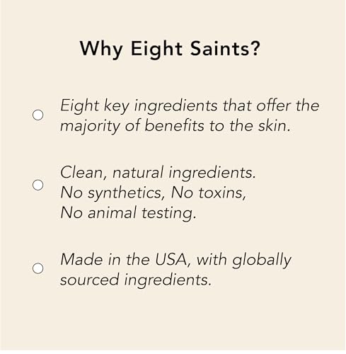 Eight Saints Skin Care Up the Anti Night Cream Face Moisturizer to Reduce Fine Lines and Wrinkles, Natural and Organic Anti Aging Cream For Face with Niacinamide and Hyaluronic Acid, 2 Ounces