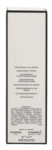 Chanel No. 5 Deo Spray 3.4 Fl. Oz