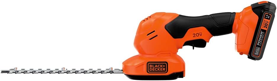 BLACK+DECKER 20V MAX* POWERCONNECT 3/8 in. Cordless Shear Shrubber Kit (BCSS820C1)