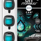 Febreze Car Air Freshener Vent Clip Unstoppables Fresh Scent, .07 oz Car vent Clip, Pack of 3