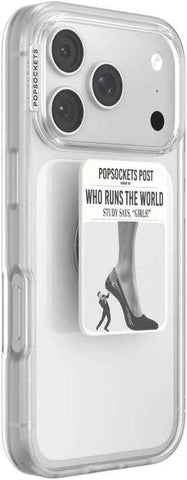 PopSockets Adhesive Phone Grip, Holder- Who Runs the World