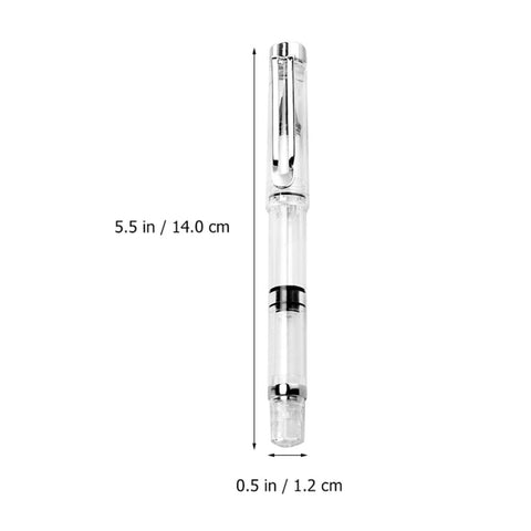 NUOBESTY 15 Pcs Refillable Fountain Brush Pen Type New Writing Water Brush Pen Set Refillable Calligraphy Pens for Beginners Piston Filling Fountain Pen