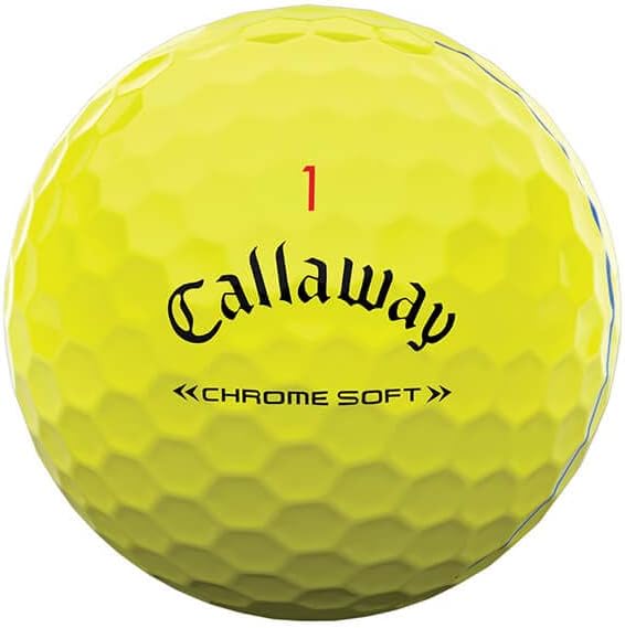 Callaway Golf 2022 Chrome Soft Golf Balls (True Track (Red/Blue)