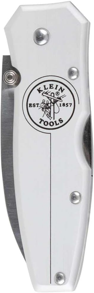Klein Tools 44001 Lightweight Lockback Knife 2-1/2-Inch Drop-Point Blade