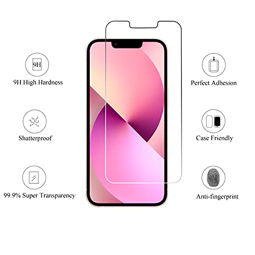 Ailun Glass Screen Protector for iPhone 13 mini [5.4 Inch] Display 2021 3 Pack Tempered Glass